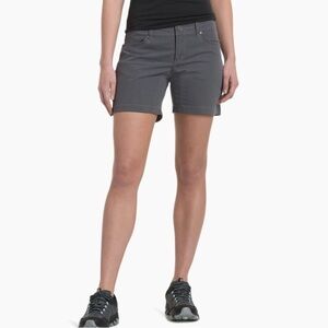 Kuhl Splash 5.5" Short Womens Size 10 Gray Lightweight Trail Hiking cargo